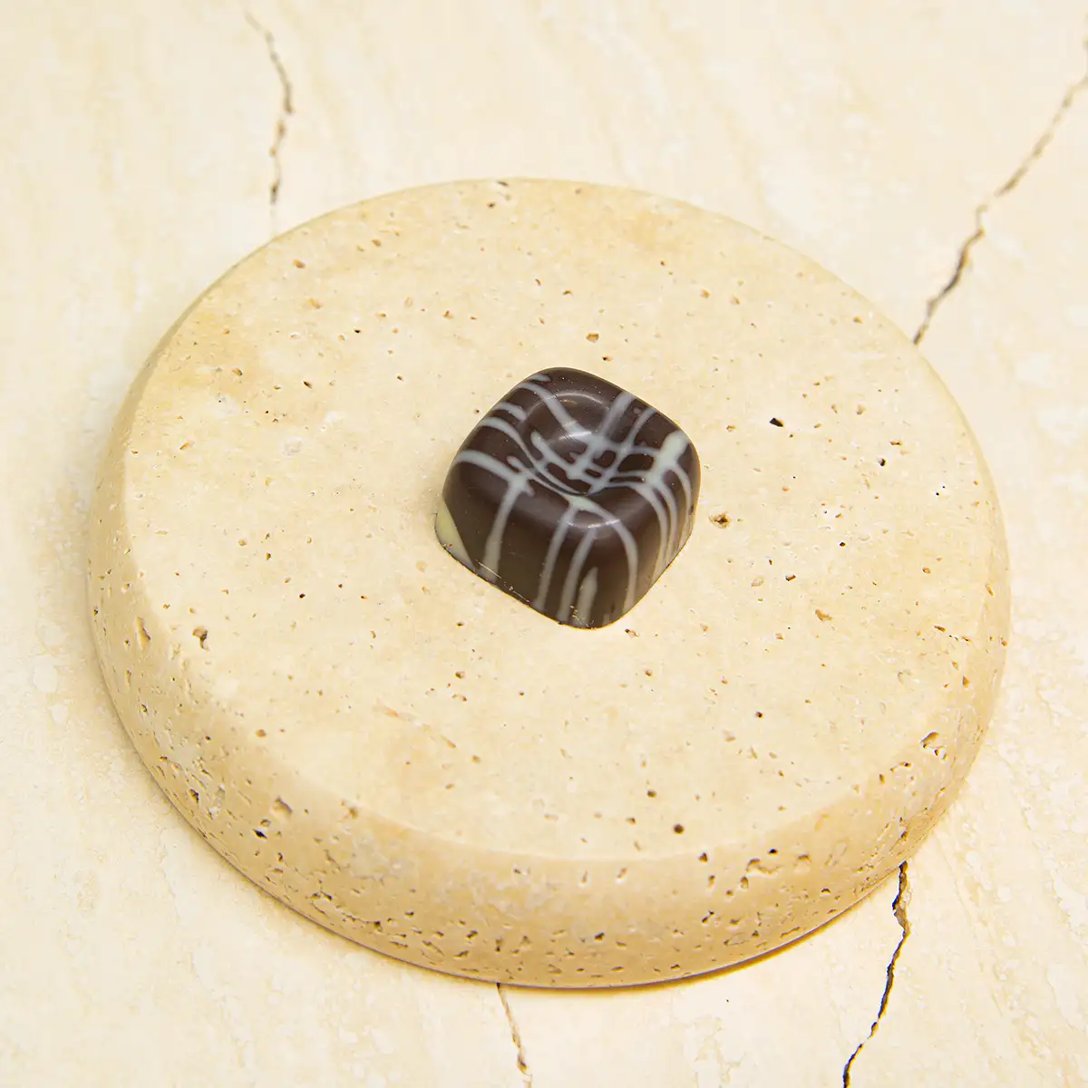 Cointreau-Karamell Praline